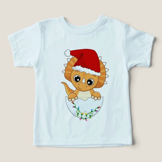 Schattigee Baby Dino Christmas (Design voorkant)