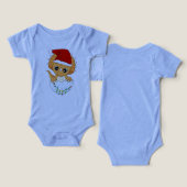 Schattigee Baby Dino Christmas (Ontwerp Voorkant & Achterkant)