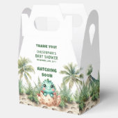 Schattigee Baby Dino Hatching Snel Bedankt Box Bedankdoosjes (Geopend)