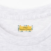 Schattigee Baby Dinosaurs Custom Kinderen Labels (Aangebracht)