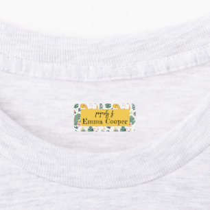 Schattigee Baby Dinosaurs Custom Kinderen Labels