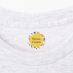 Schattigee Baby Dinosaurs Custom Kinderen Labels