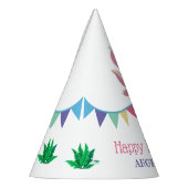 Schattigee Baby dinosaurus meisje verjaardag Feesthoedjes (Links)