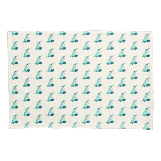 Schattigee Baby Donkey Pillow Hoesje Kussensloop (Voorkant)