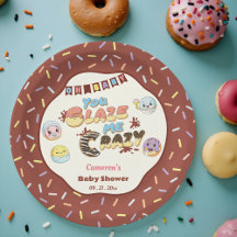 Schattigee Baby Donut Cartoon Baby shower en Sprin