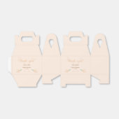 Schattigee Baby Dove Baby shower Bedankdoosjes (Uitgevouwen)