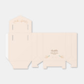 Schattigee Baby Dove Baby shower Bedankdoosjes (Uitgevouwen)