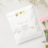 Schattigee Baby Dove Baby shower Bedankzakje (Gezegeld)