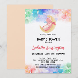 Schattigee baby draak dinosaurus waterverf baby sh kaart