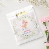 Schattigee baby draak dinosaurus wilde bloem baby  bedankzakje (Gezegeld)