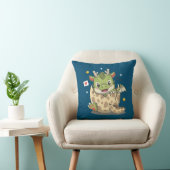 Schattigee Baby draak in ei Kussen (Stoel)