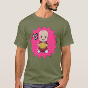 Schattigee baby dragen football speler outfit T-Sh T-shirt
