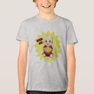 Schattigee baby dragen football speler outfit Tri-Blend shirt