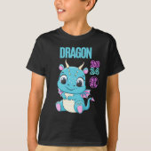 Schattigee Baby Dragon 2024 T-shirt (Voorkant)