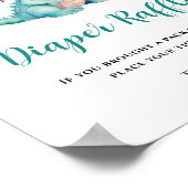 Schattigee Baby Dragon Diaper Raffle Poster (Hoek)