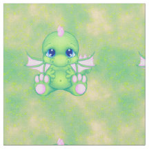 Schattigee Baby Dragon Green & Pink