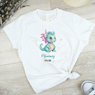 Schattigee Baby Dragon Mama om te zijn T-shirt