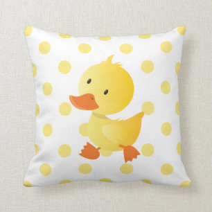 Schattigee Baby Duck Polka Dots Kussen