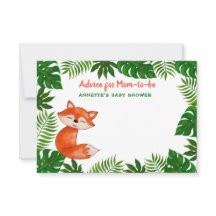 Schattigee Baby Fox | BABY SHOWER | Advies voor aa