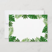 Schattigee Baby Fox | BABY SHOWER | Advies voor aa Kaart (Achterkant)