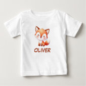 Schattigee Baby Fox gepersonaliseerd (Voorkant)