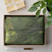 Schattigee Baby Fox in een groen bos Tissuepapier (Geschenk)