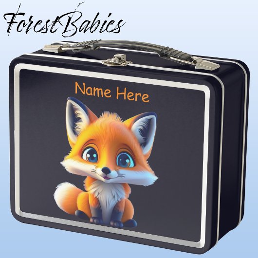 Schattigee Baby Fox kinder Wildlife Dierlijke Cart