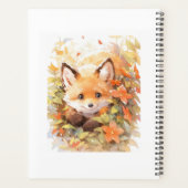 Schattigee Baby Fox Planner (Achterkant)