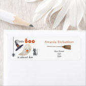 Schattigee baby-geest etiket (Insitu)