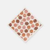 Schattigee Baby gezichten en wangen Servet (Hoek)