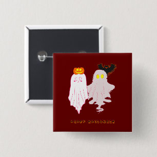 Schattigee Baby Ghosts Halloween Button