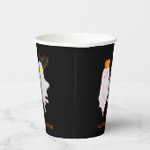 Schattigee Baby Ghosts Halloween Paper cup Papieren Bekers (Rechts)