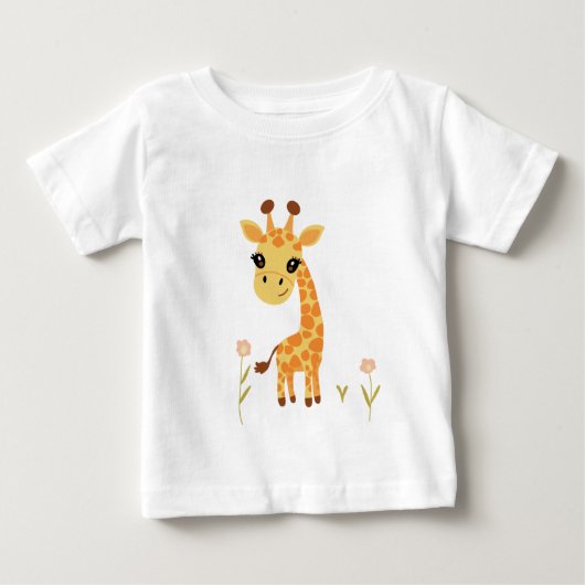Schattigee Baby Giraffe Boho (Voorkant)