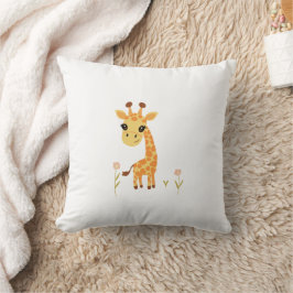 Schattigee Baby Giraffe Boho Kussen