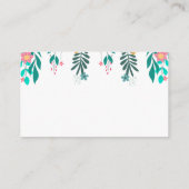 Schattigee Baby Giraffe Safari Boeken Aanvraag voo Informatiekaartje (Achterkant)