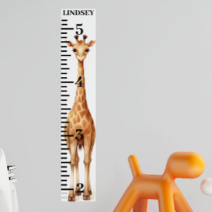 Schattigee Baby Giraffe Safari Oerwoud Dieren Poster