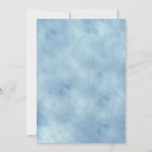 Schattigee Baby Giraffe Waterverf Het is een jonge Kaart (Achterkant)