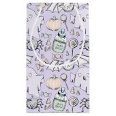 Schattigee Baby Halloween met pompoenen, vleermuiz Klein Cadeauzakje (Achterkant)