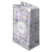 Schattigee Baby Halloween met pompoenen, vleermuiz Klein Cadeauzakje (Voorkant Gekanteld)