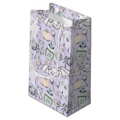 Schattigee Baby Halloween met pompoenen, vleermuiz Klein Cadeauzakje (Achterkant Gekanteld)