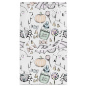 Schattigee Baby Halloween met pompoenen, vleermuiz Klein Cadeauzakje (Achterkant)