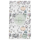 Schattigee Baby Halloween met pompoenen, vleermuiz Klein Cadeauzakje (Voorkant)