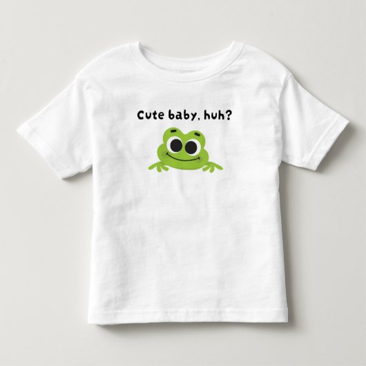 Schattigee baby, hè? kinder shirts (Voorkant)