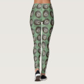 Schattigee Baby Hedgehog All Over Print Leggings (Achterkant)