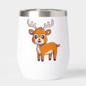 Schattigee Baby Herten Cartoon-23501 (Achterkant)