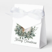 Schattigee Baby Herten Vrolijk Kerstfeest - Waterv Bedankdoosjes (Voorkant Zijde)
