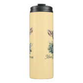 Schattigee Baby Herten Vrolijk Kerstfeest - Waterv Thermosbeker (Voorkant)