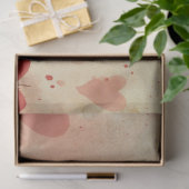 Schattigee Baby Highland Koe Valentijn Hearts Tissuepapier (Geschenk)