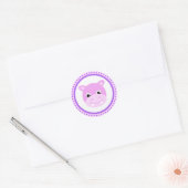 Schattigee Baby Hippo Cartoon Stickers (Envelop)