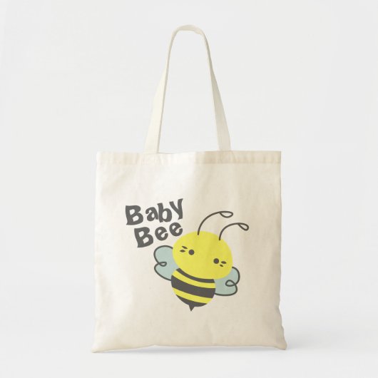 Schattigee Baby hommel Tote Bag (Voorkant)